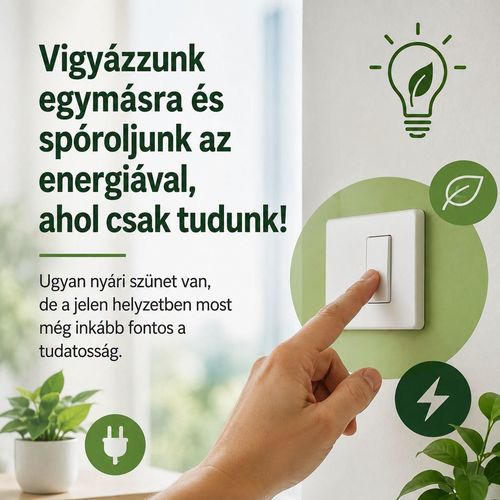 Spóroljunk az energiával!